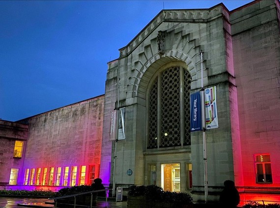 Southampton City Art Gallery Christmas Lights
