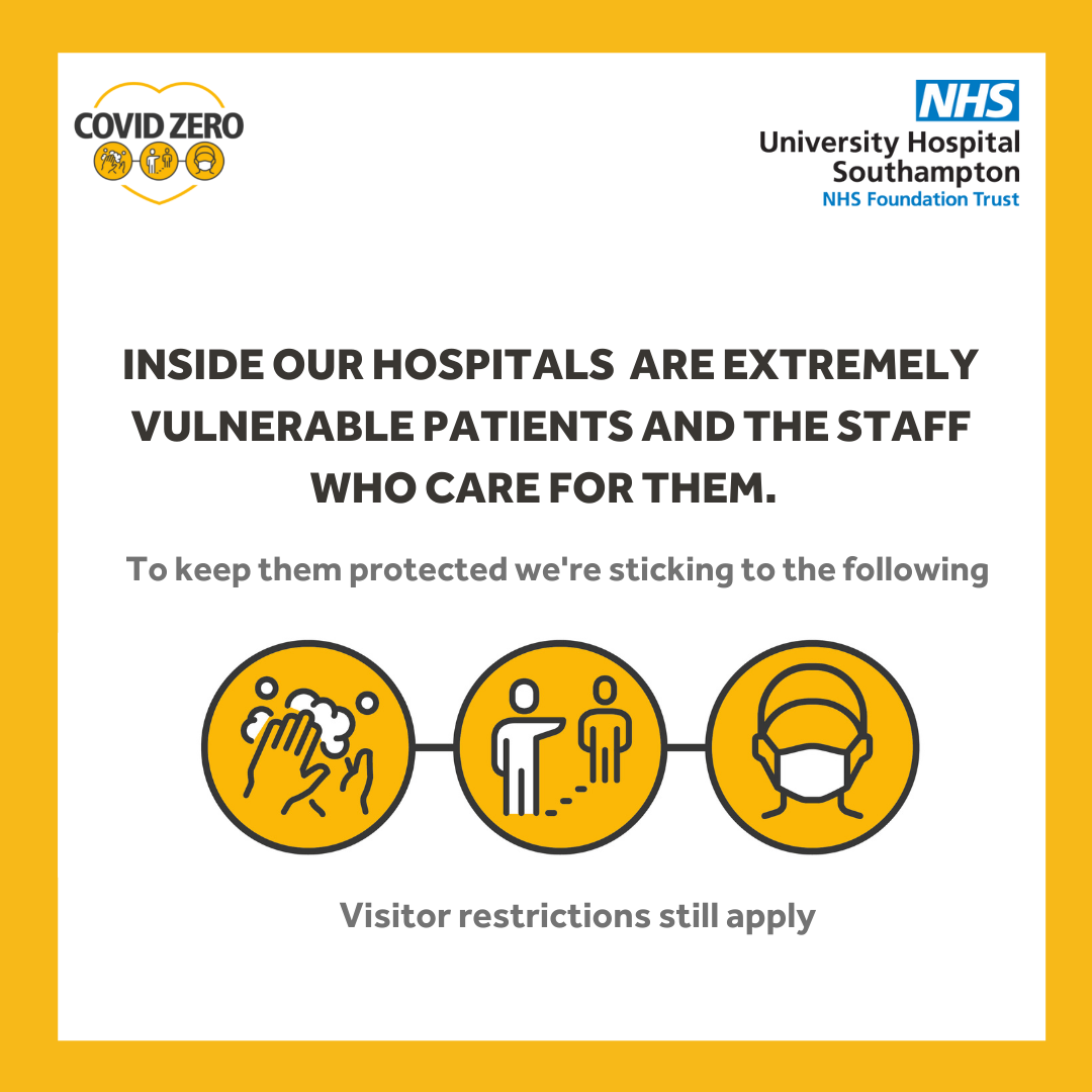 Restrictions to remain at University Hospitals Southampton
