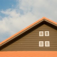 Roof of a house
