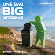 One bag big difference. #GBSpringClean. 25 March to 10 April 2022.