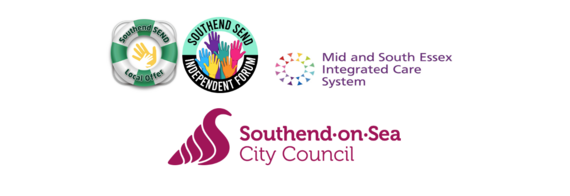 Logos of SEND partnership.