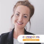 Ami Sewell headshot. SEND Champion at Connexions Southend. She has long blonde hair in a bun, blue eyes and she is smiling at the camera