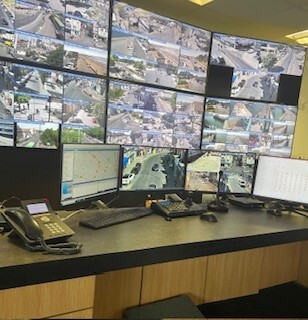 CCTV Control room