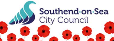 Southend-on-Sea City Council poppies logo 
