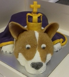 corgi cake