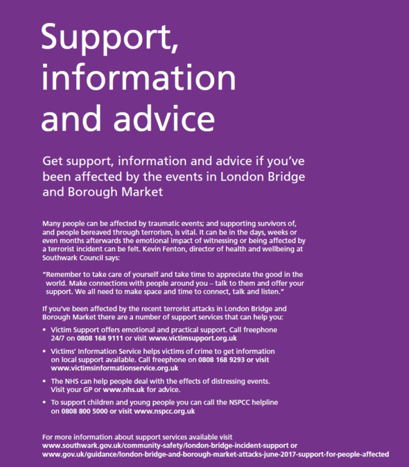 London Bridge Support