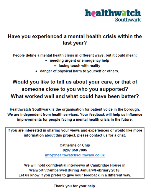 Healthwatch Southwark