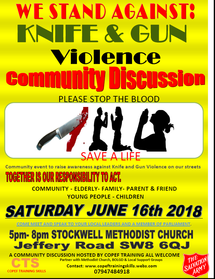 We stand against crime