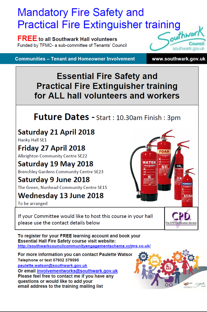 Practical Fire training