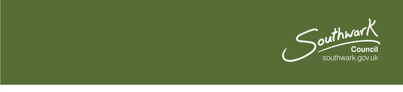 Council logo on green background.