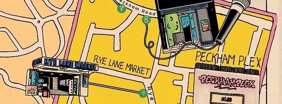 Rye Lane map