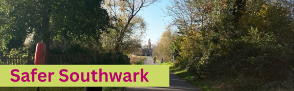 Burgess Park Safer Southwark header