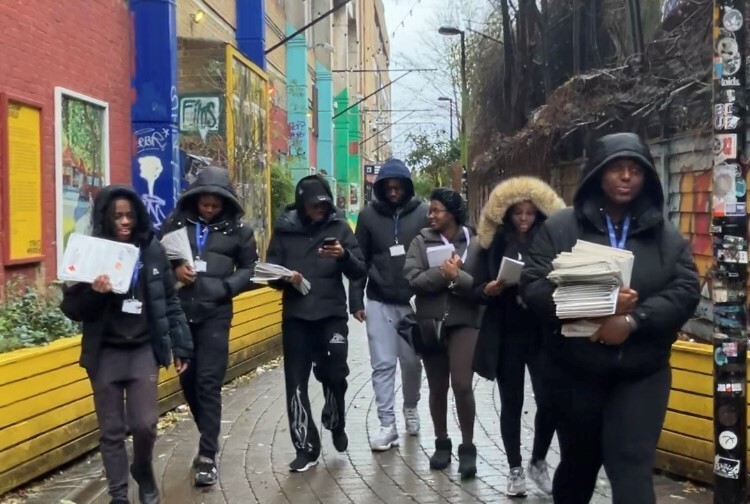 Southwark Young Advisors at Peckham Levels, December 2024