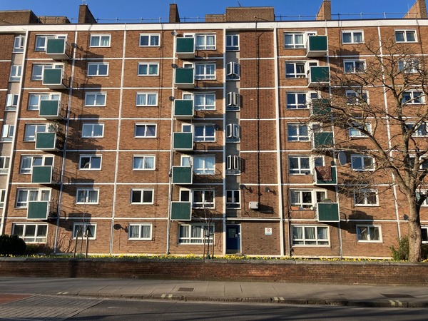 An image of some flats in Southwark