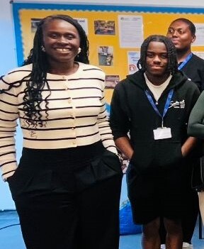 Cllr Ennin with Southwark Young Advisors