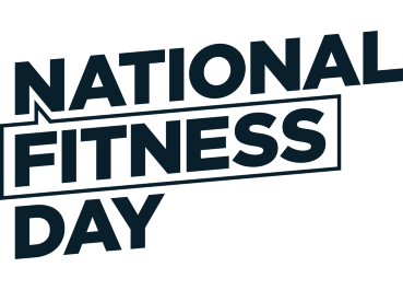 national fitness day logo dark
