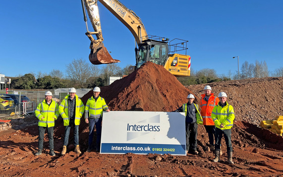 Interclass Commercial Estates building site