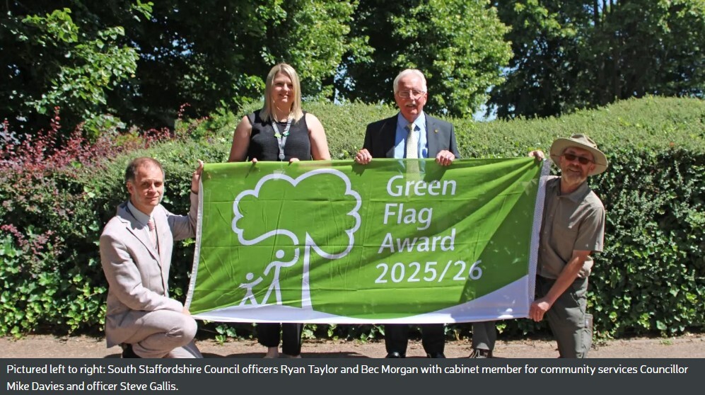 Green Flag award pic July 2025