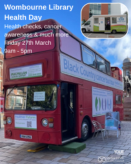 Wombourne Library health bus