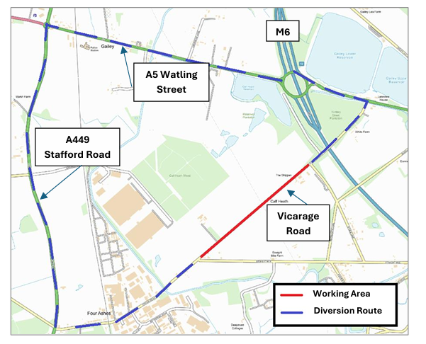 WMI road closures