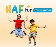 HAF social children jumping coming soon
