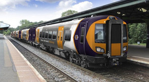 West Midlands Train at platform