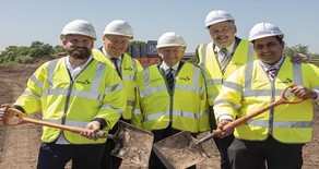 Image of i54 Western Extension works getting underway with Staffordshire business leaders and partners