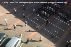 Trainign to support essential services