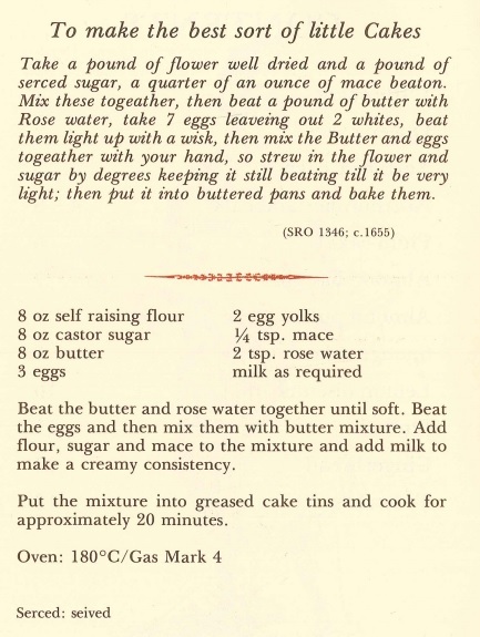 Vintage Bakeoff recipe