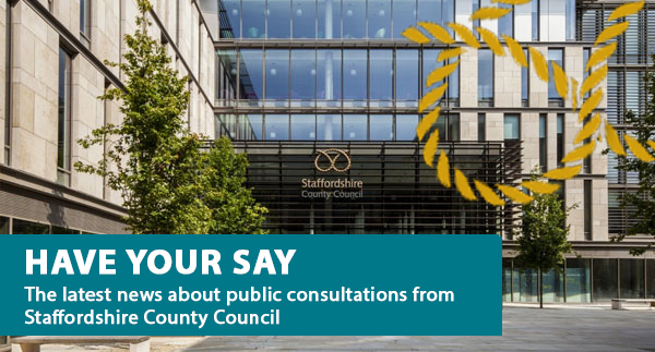 Public Consultations from Staffordshire County Council