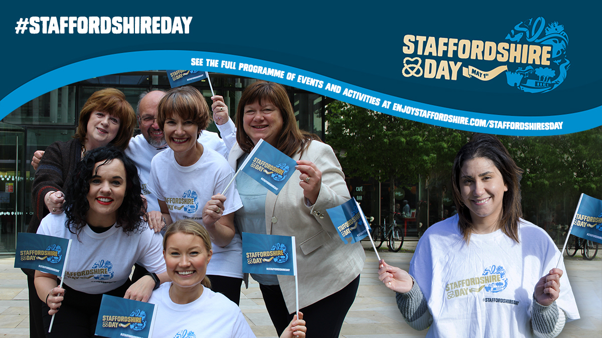 Fly The Flag For Staffordshire Day