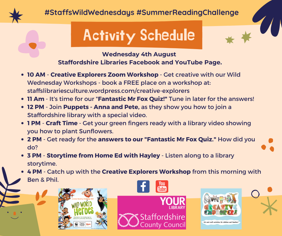 Staffs Wild Wednesdays