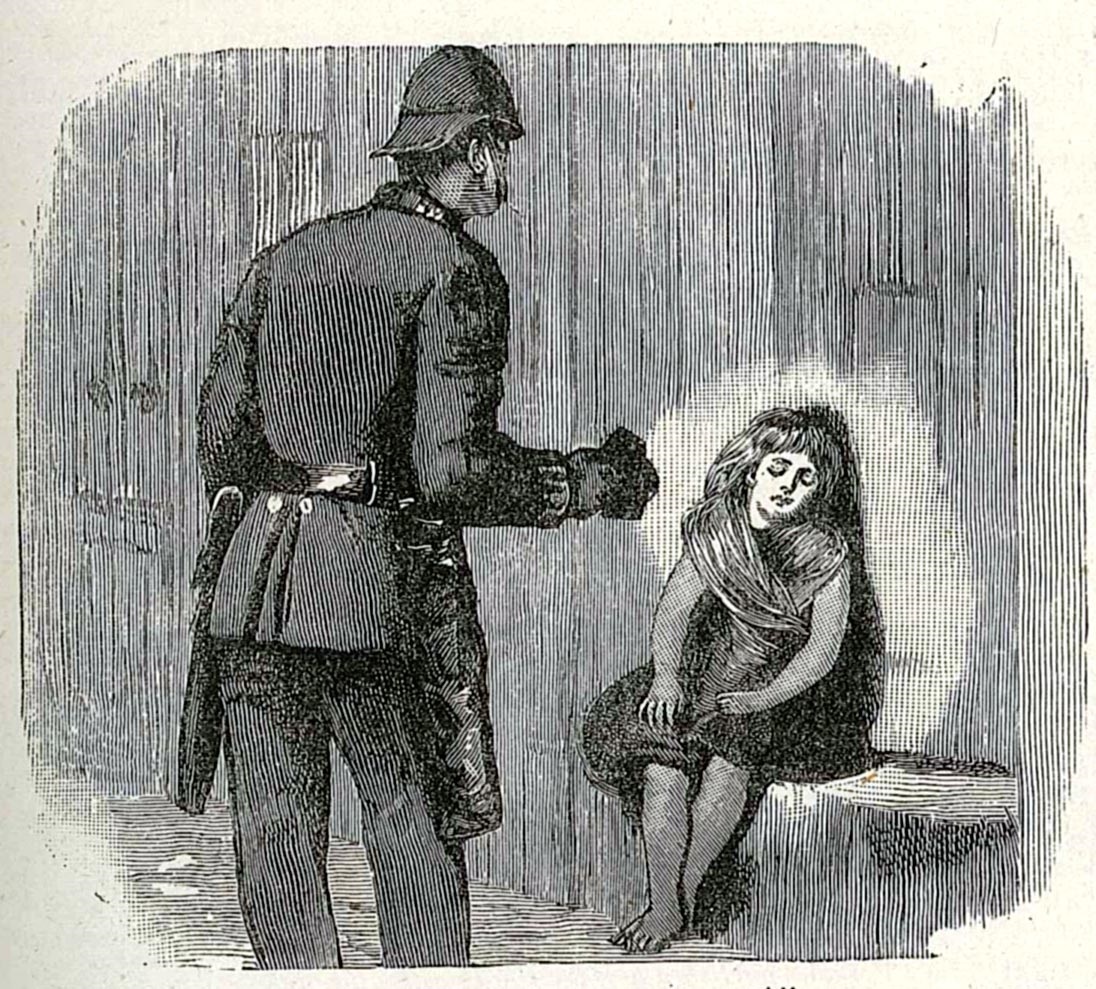 Illustration from Haughton Parish Magazine 1890s