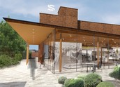 Artists impression of the new Staffordshire History Centre