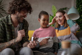 Foster dad with his foster daughter