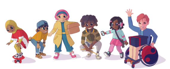 The Gadgeteers (Illustrations by Julian Beresford and © The Reading Agency 2022)