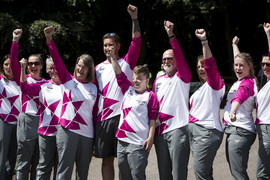 Batonbearers in Stafford