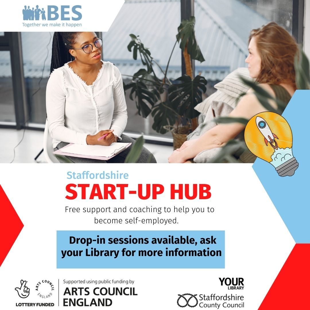 Start Up Hubs Drop-in Sessions at Libraries