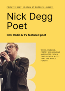 Nick Degg Poetry A-Z Tour