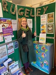 Crisp packet recycling point at Rugeley Library