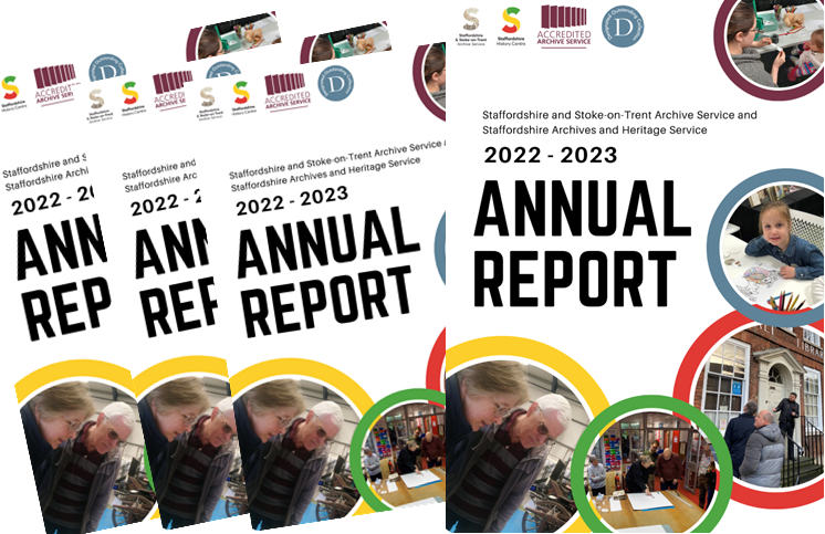Front cover of annual report