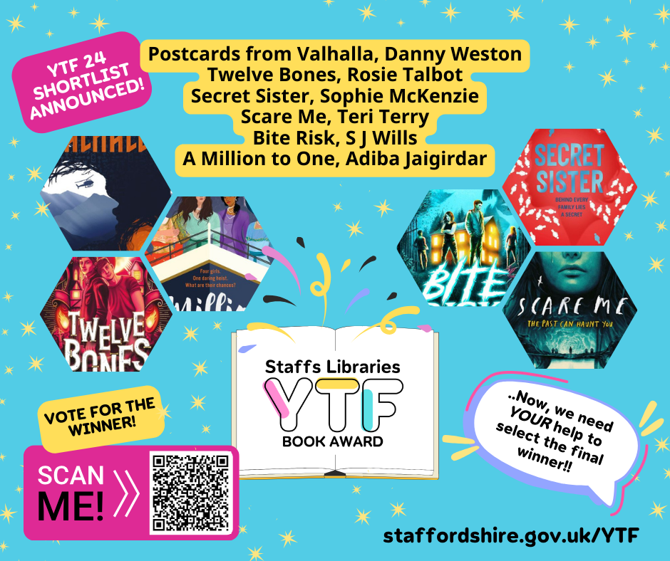 April at Staffordshire Libraries