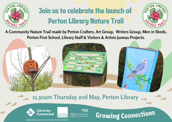 Perton Library Nature Trail invitation