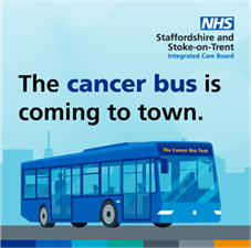 Cancer bus poster
