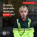 child dressed as paramedic