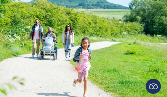 Family outing at Tittesworth Reservoir