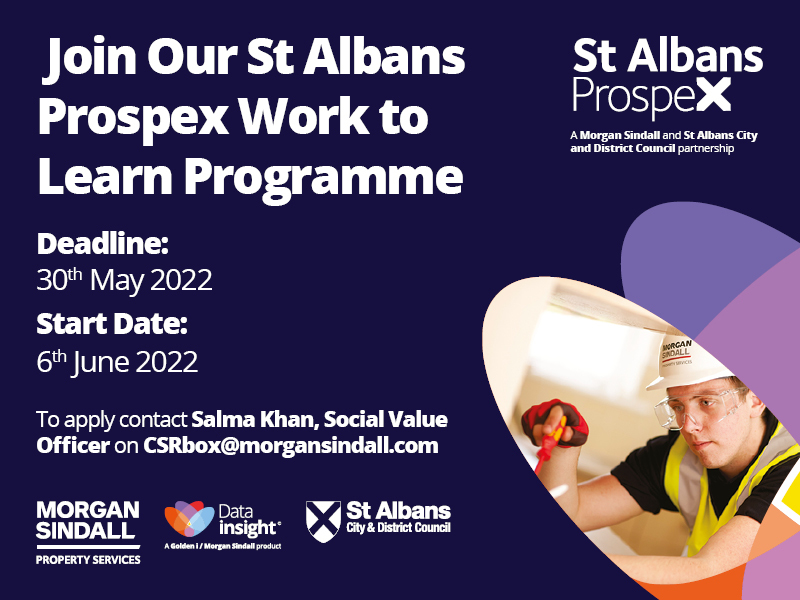 Join the St Albans Prospex work to learn programme