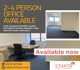 STANTA office space advert