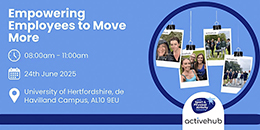 Empowering employees to move event flyer