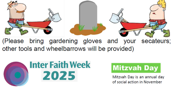 Cemetery tidy up